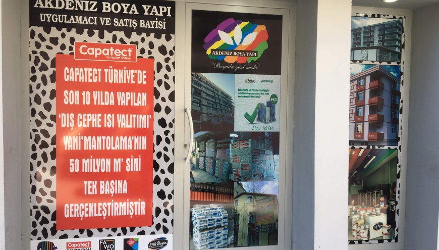 Dalmaçyali mantolama uygulama bayisi.Akdeniz boya yapı